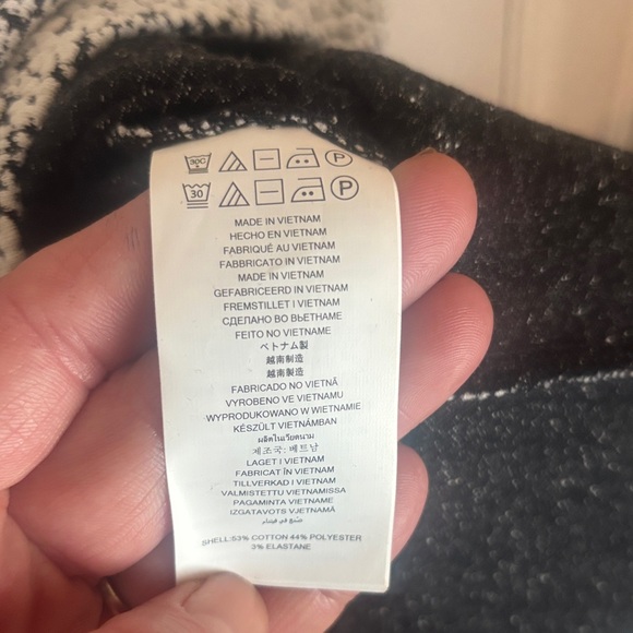 Michael Kors Black and White Floral Mini Dress - Picture 5 of 7